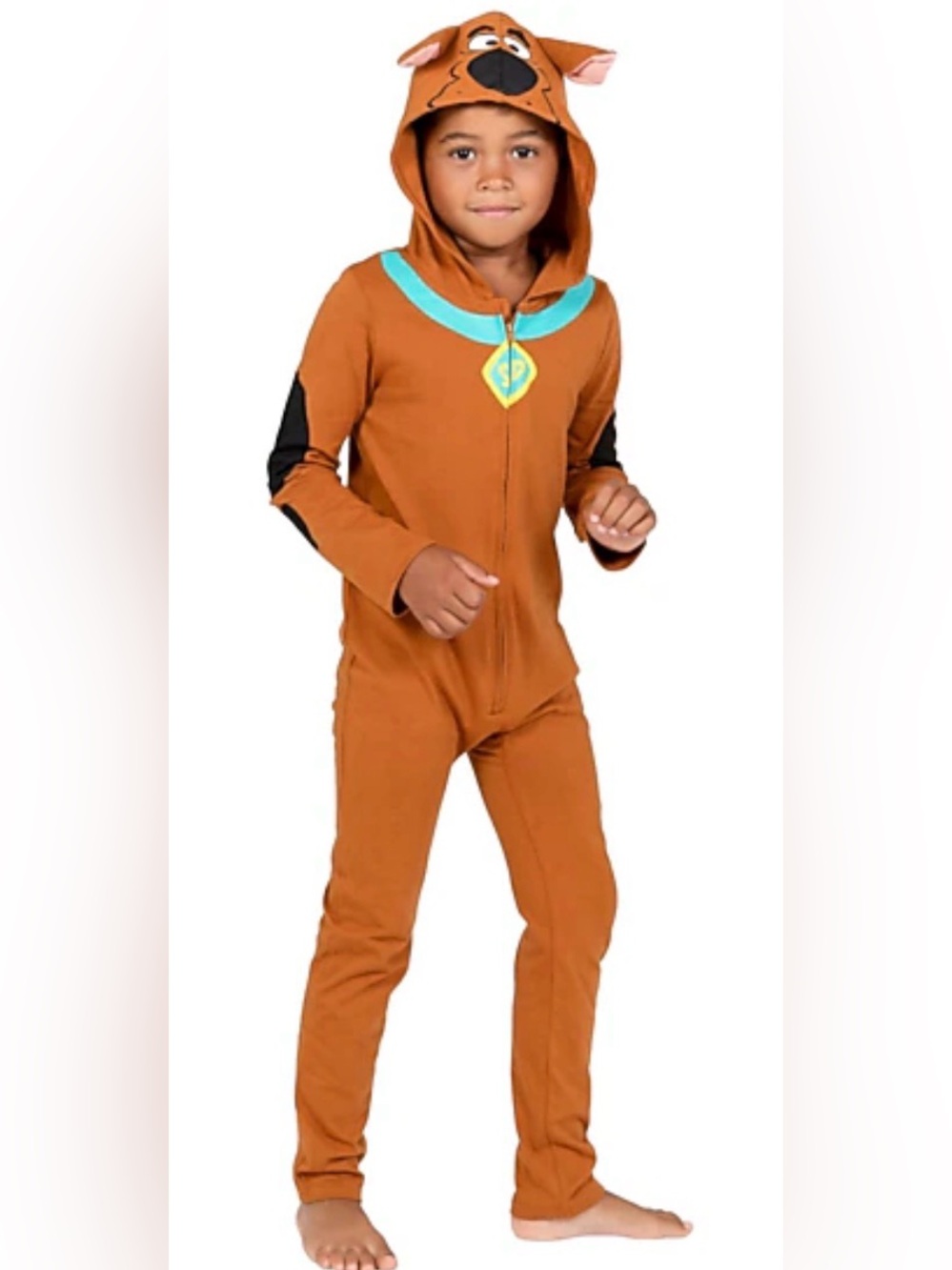 Scooby-Doo Matching Family Cosplay Hooded Coverall Jumpsuit Costume size 4T